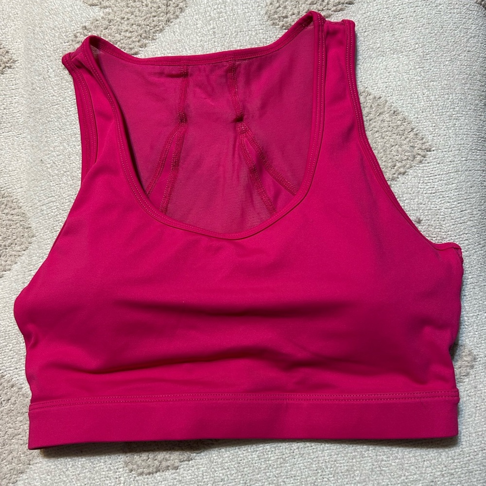Vibrant Fuchsia Sports Bra for Women